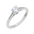 Кольцо DANAYA  из белого золота с бриллиантом 0,3 ct