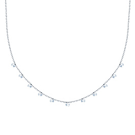 Колье из серебра