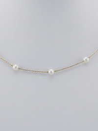 Колье из желтого золота