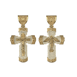 Крест из желтого золота