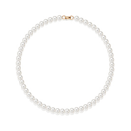 Бусы из желтого золота