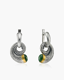 Серьги из серебра