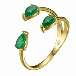 Кольцо из желтого золота