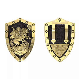 Подвеска из желтого золота