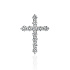 Крест из белого золота