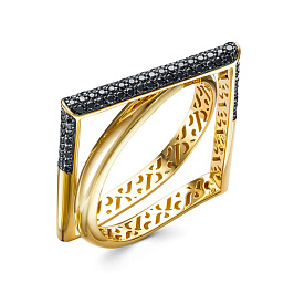 Кольцо из желтого золота