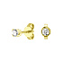 Серьги из желтого золота с бриллиантами 0,294 ct