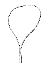 Колье из белого золота