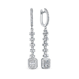 Серьги из серебра