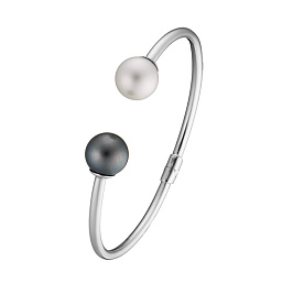 Браслет из белого золота с жемчугом