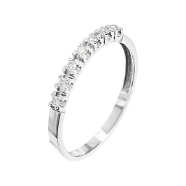 Кольцо из белого золота