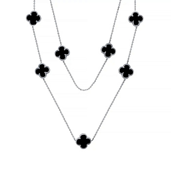 Колье из серебра