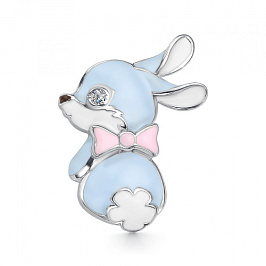 Брошь из серебра