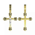 Крест из желтого золота
