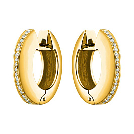 Серьги из желтого золота