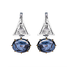 Серьги из серебра