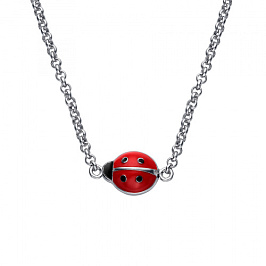 Колье из серебра