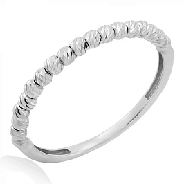 Кольцо из золота с шариками (16.5)