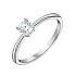 Кольцо DANAYA  из белого золота с бриллиантом 0,19 ct