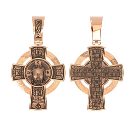 Подвеска из розового золота