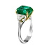 Кольцо из золота с изумрудом 5,86 ct