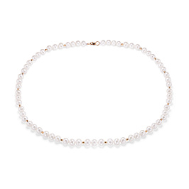 Бусы из желтого золота