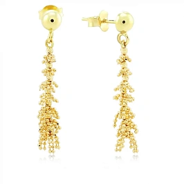 Серьги из золота 585 пробы