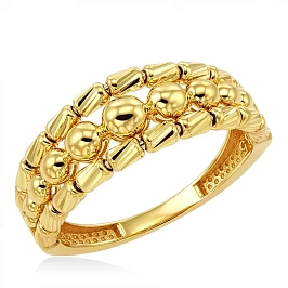 Кольцо из желтого золота (18.0)