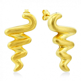 Серьги золотые 585 пробы