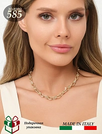 Колье из золота 585 пробы