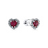 Серьги из белого золота 1,338 ct