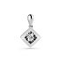 Подвеска из белого золота с бриллиантом 0,044 ct