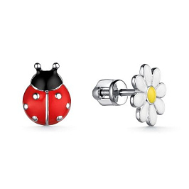 Серьги из серебра