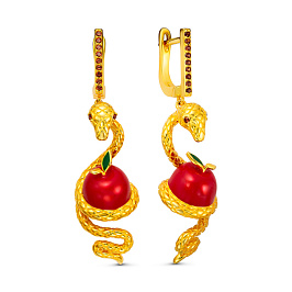 Серьги из серебра