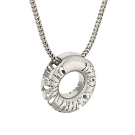 Подвеска из белого золота