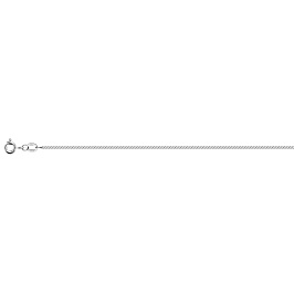 Цепь из белого золота