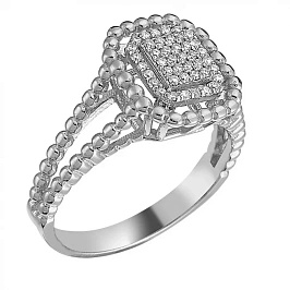 Кольцо из золота с бриллиантами