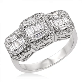 Эксклюзивное золотое кольцо с бриллиантами