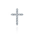 Крест из белого золота