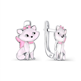 Серьги из серебра