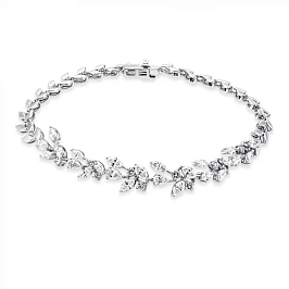 Золотой браслет с бриллиантами