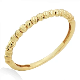 Золотое Кольцо с шариками