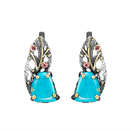 Серьги из серебра